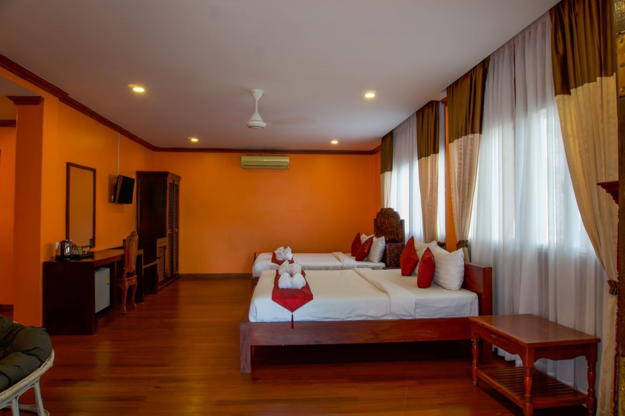 Two-Bedroom Family Suite - Large Balcony with Garden View - Kitchen and Bathtub (4 adults)